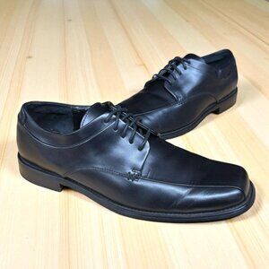 Calvin Klein Horatio #F4155 Black Leather Men's Lace Dressed Shoes Size 9 M